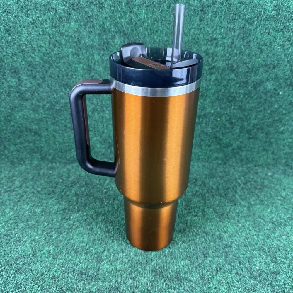 Stanley 40 oz Tumbler Maple Glow Adventure Quencher H2.0 Flowstate